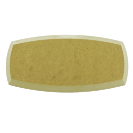 Spherical Rectangle 6.5 x 13.5 Pottery Form by GR Pottery Forms